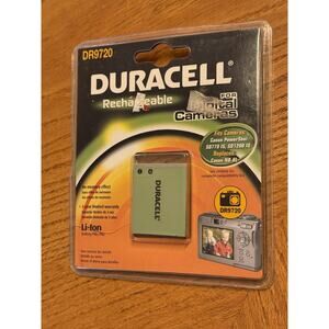 NEW DURACELL NB-6L Li-Ion RECHARGEABLE Battery for Canon SD770 SD1200 IS DR9720